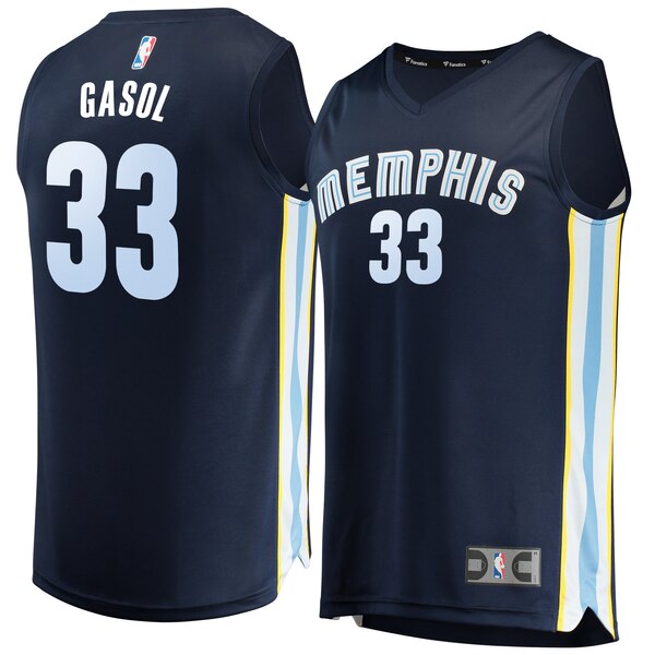 maglia marc gasol 33 2020 memphis grizzlies navy